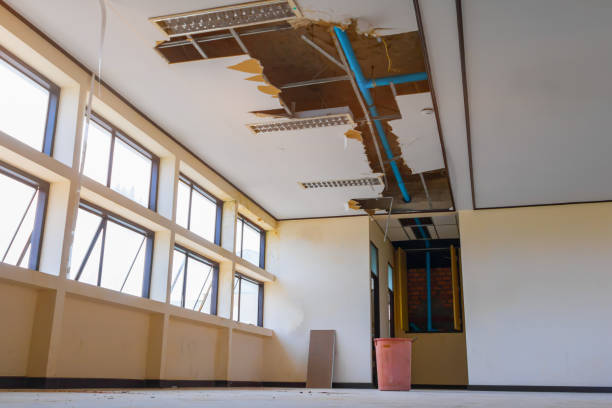 Water damage restoration process in Dublin, CA